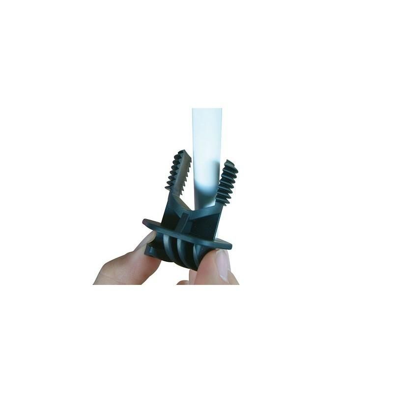 Isolatore for metallstolpe opptil 17mm  