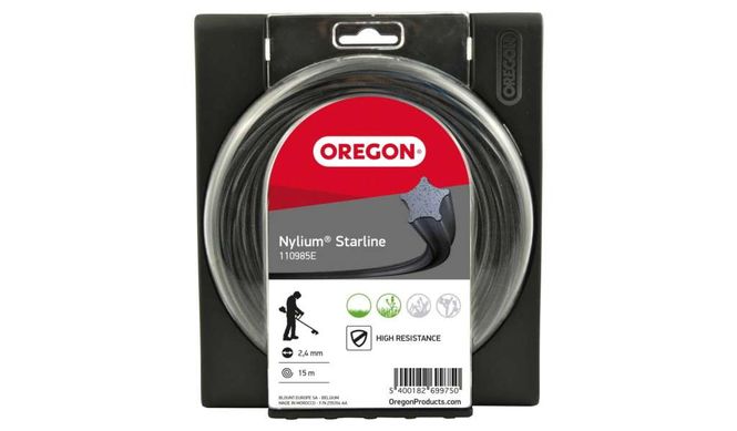 Hovedbilde Oregon Nylium Starline Trimmertråd – 2.4 mm ...