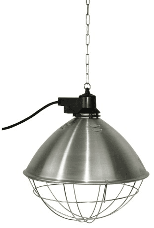 Varmelampe stor diameter 175W NB!  Pære, medfølger ikke.