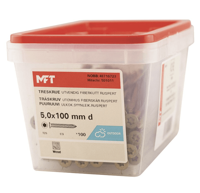 Hovedbilde TERRASSESKRUE RUSPERT 5,0X100  A100