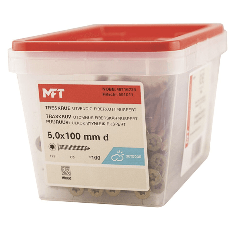 TERRASSESKRUE RUSPERT 5,0X100  A100
