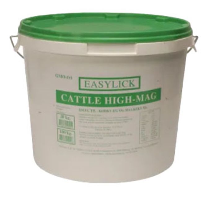 Hovedbilde Saltsteinbøtte Easylick HighMag 20 kg for kveg