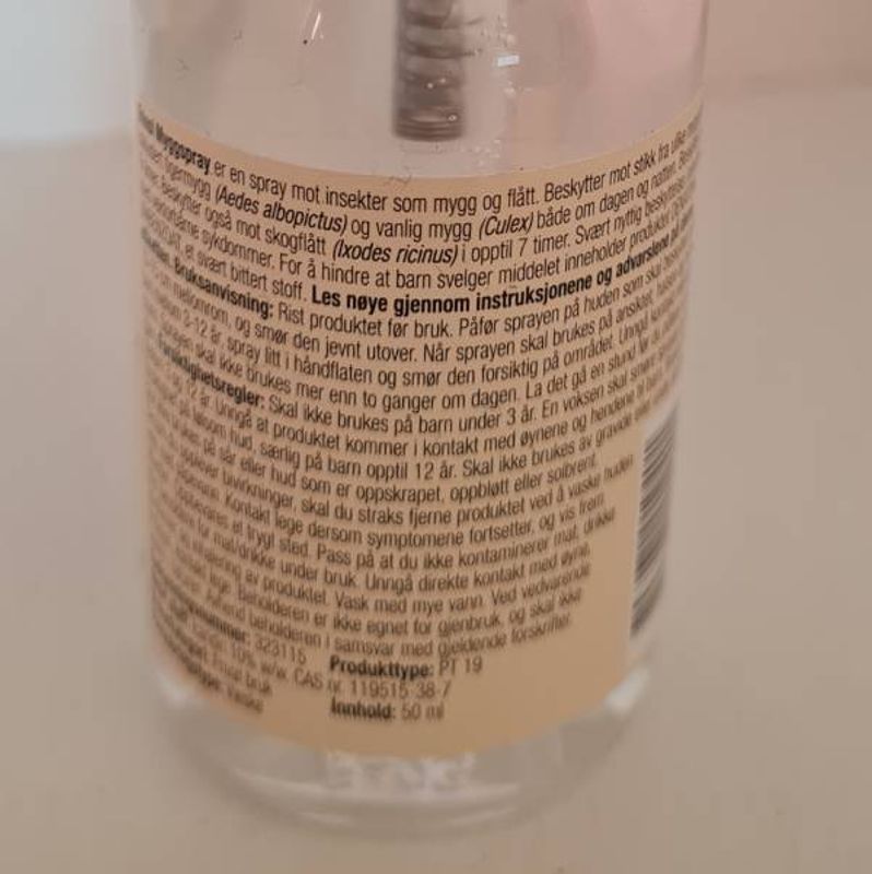Trinol mot mygg og flott spray