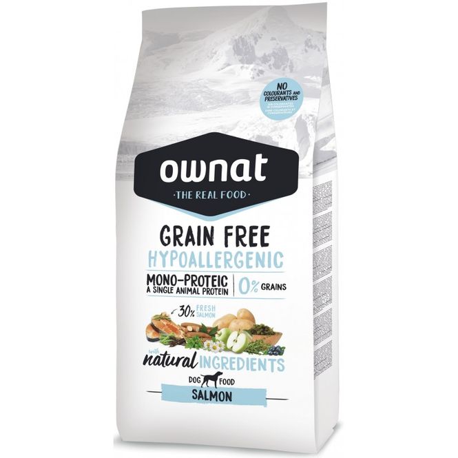 Hovedbilde Ownat Grainfree Hypo Adult Laks 3kg