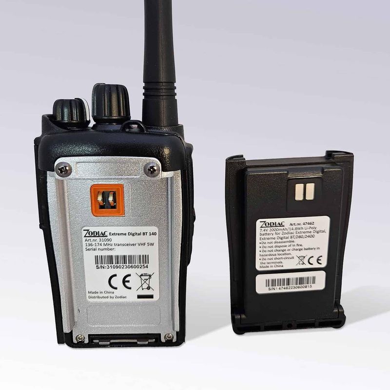 Jaktradio og Sikringsradio Zodiac Extreme Digital BT 140
