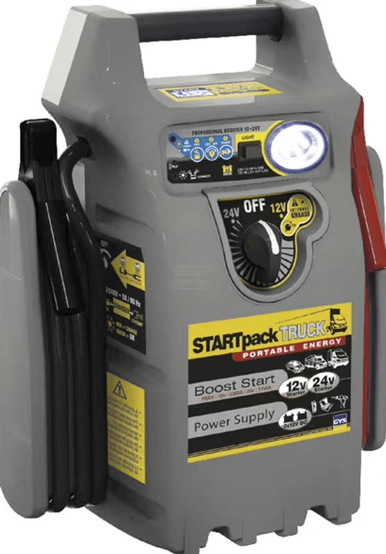 Lader/strømforsyning 12/24 V STARTPACK TRUCK