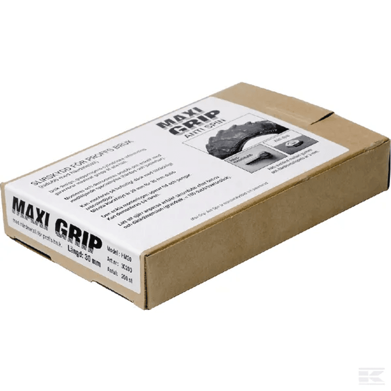 Skrupigger Maxi grip hardmetall 200stk 30 mm